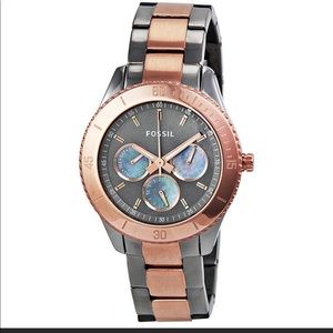 EUC "Smoke and Rose" Fossil watch $$ negotiable